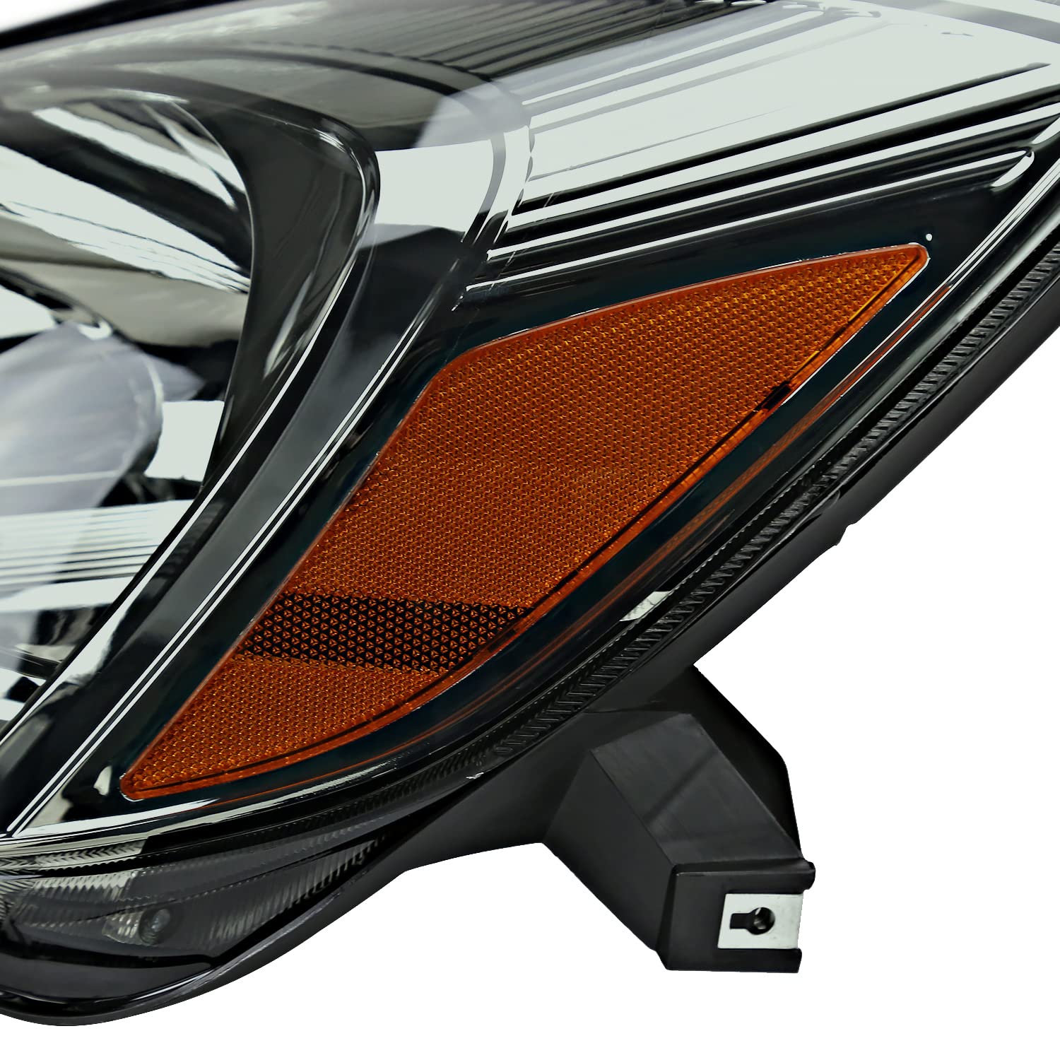 Smoke Headlights Spec-D Tuning Compatible with 2004-2005 Toyota Sienna, Left + Right Pair Headlamp Assembly