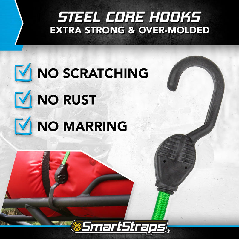 Bungee Value Pack Assortment SMARTSTRAPS 119 Super Strong, (Pack of 5)