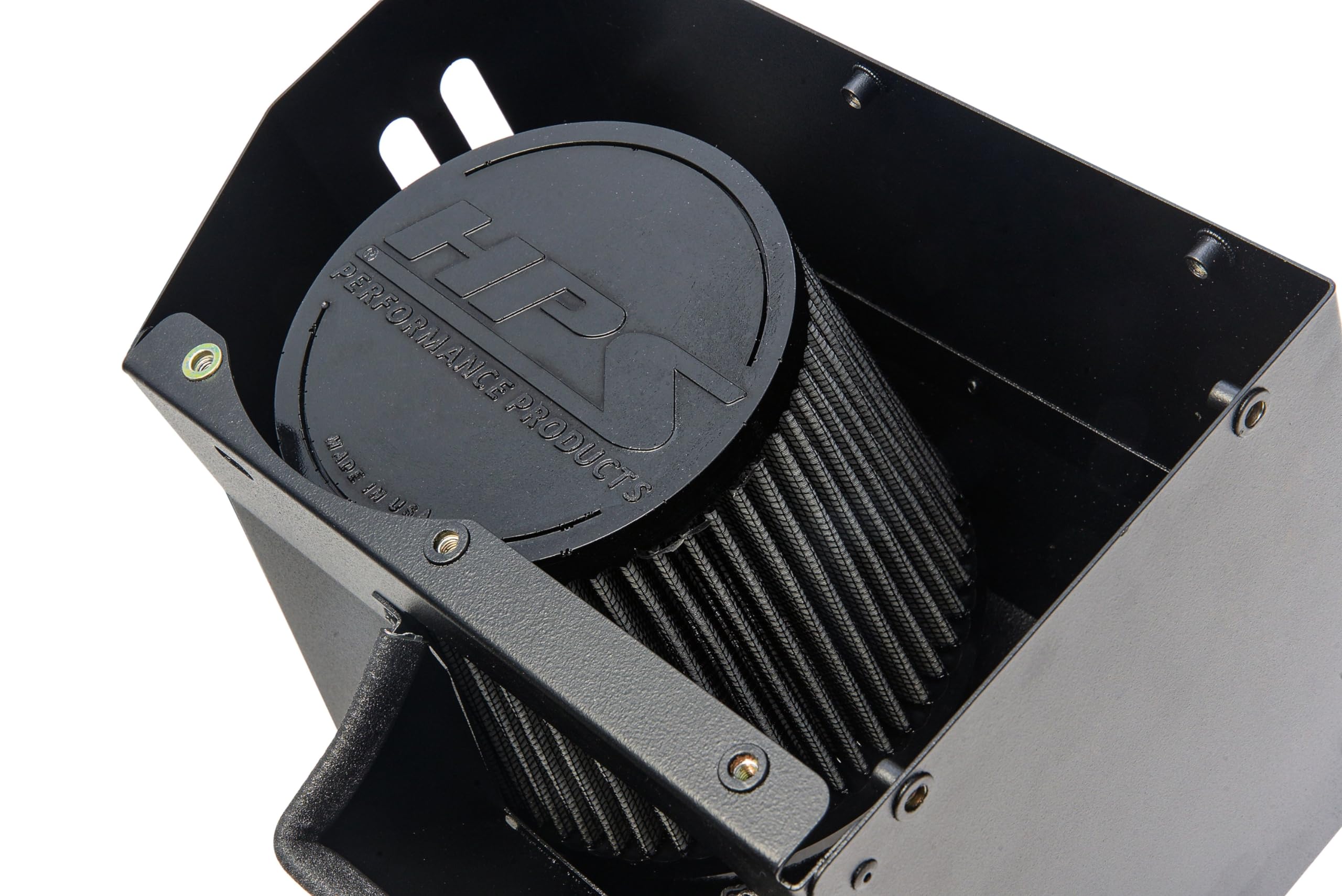 HPS Air Intake Kit Black with Heat Shield Compatible for 2022-2024 Subaru WRX 2.4L Turbo, 827-727WB