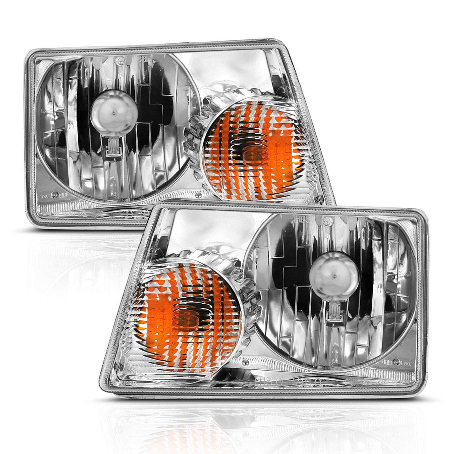 Crystal Headlight Anzo 111473 Chrome
