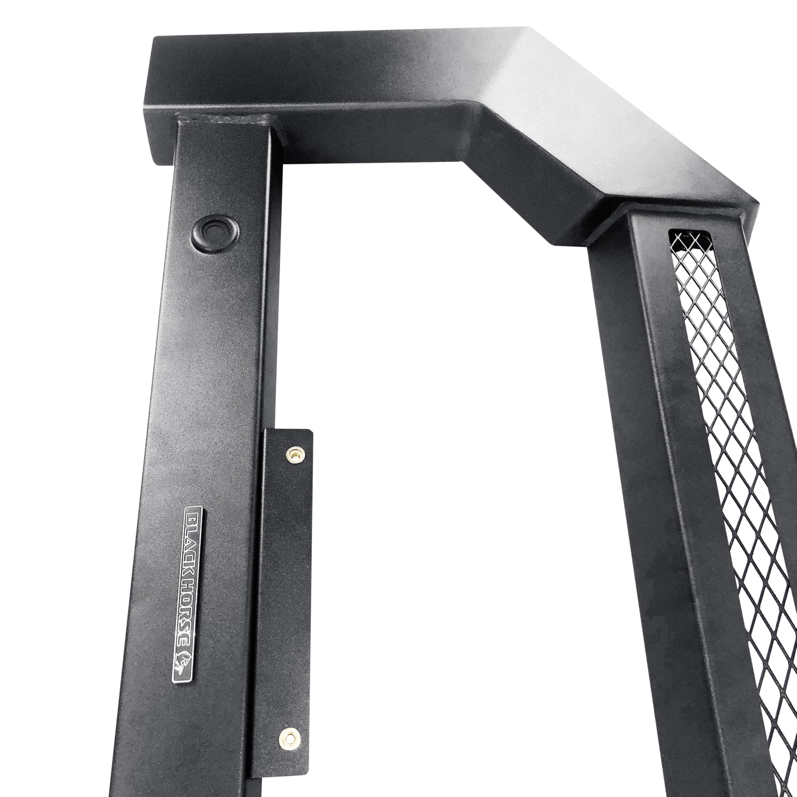 Armour Bull Bar Black Horse Off Road No Skid Plate Matte Black Compatible with 2022-2024 Toyota Tundra-AB-TO22