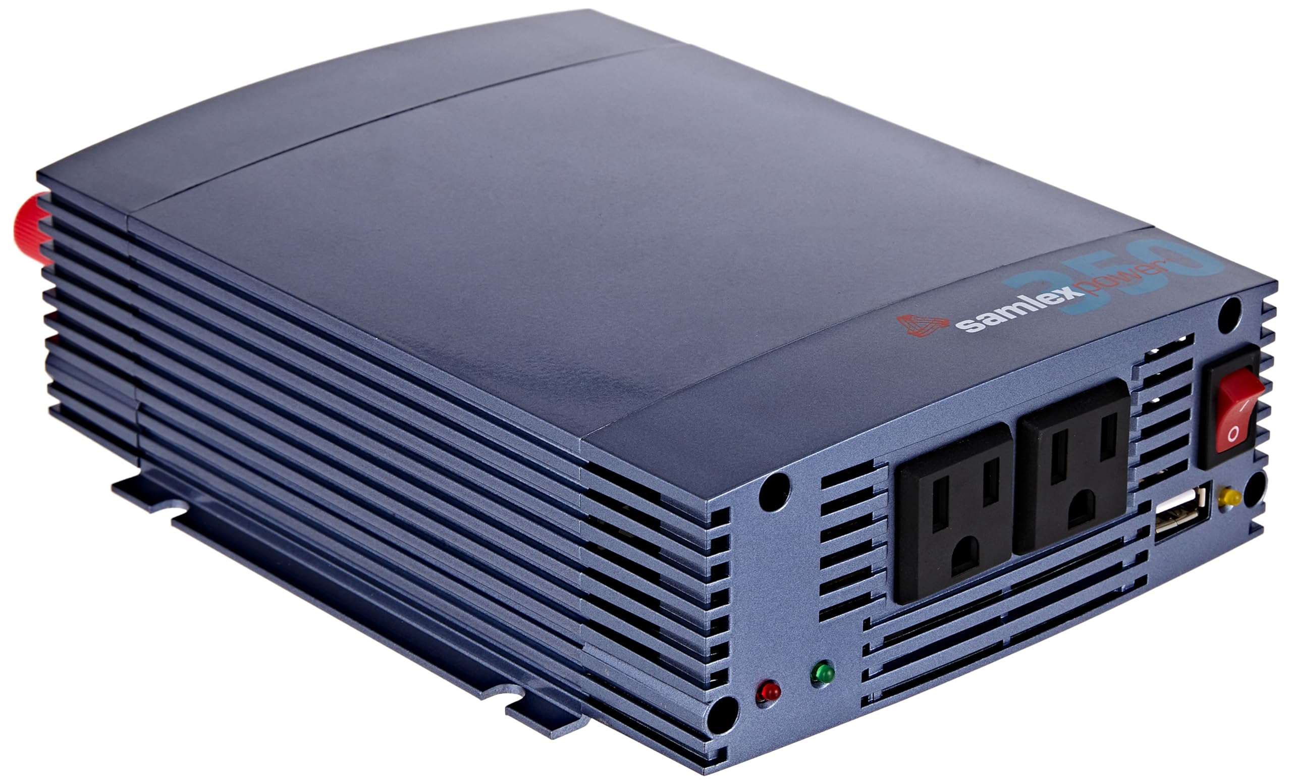 Samlex Solar Samlex America SSW-350-12A SSW Series Pure Sine Wave Inverter, Gray