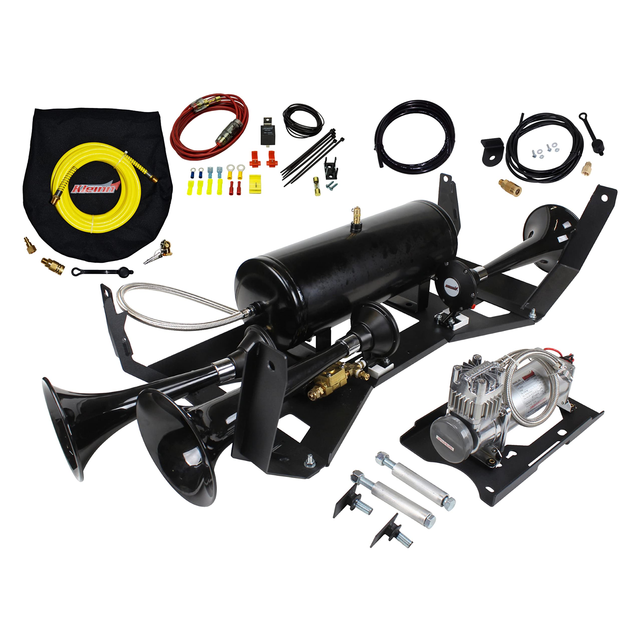 Kleinn Air Horns Train Horn Direct Fit and Onboard Air System for GM 1500 Silverado and Sierra, GM1500-230