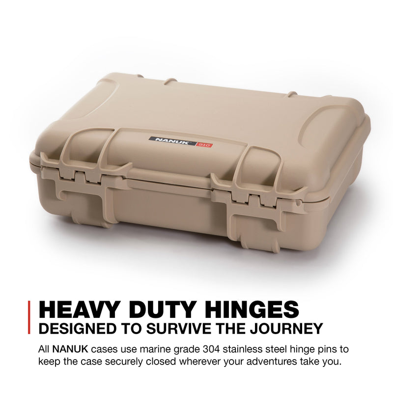 DJI Mavic Mini 2 Fly More w/foam insert Nanuk Case - Tan 910-MAVM20