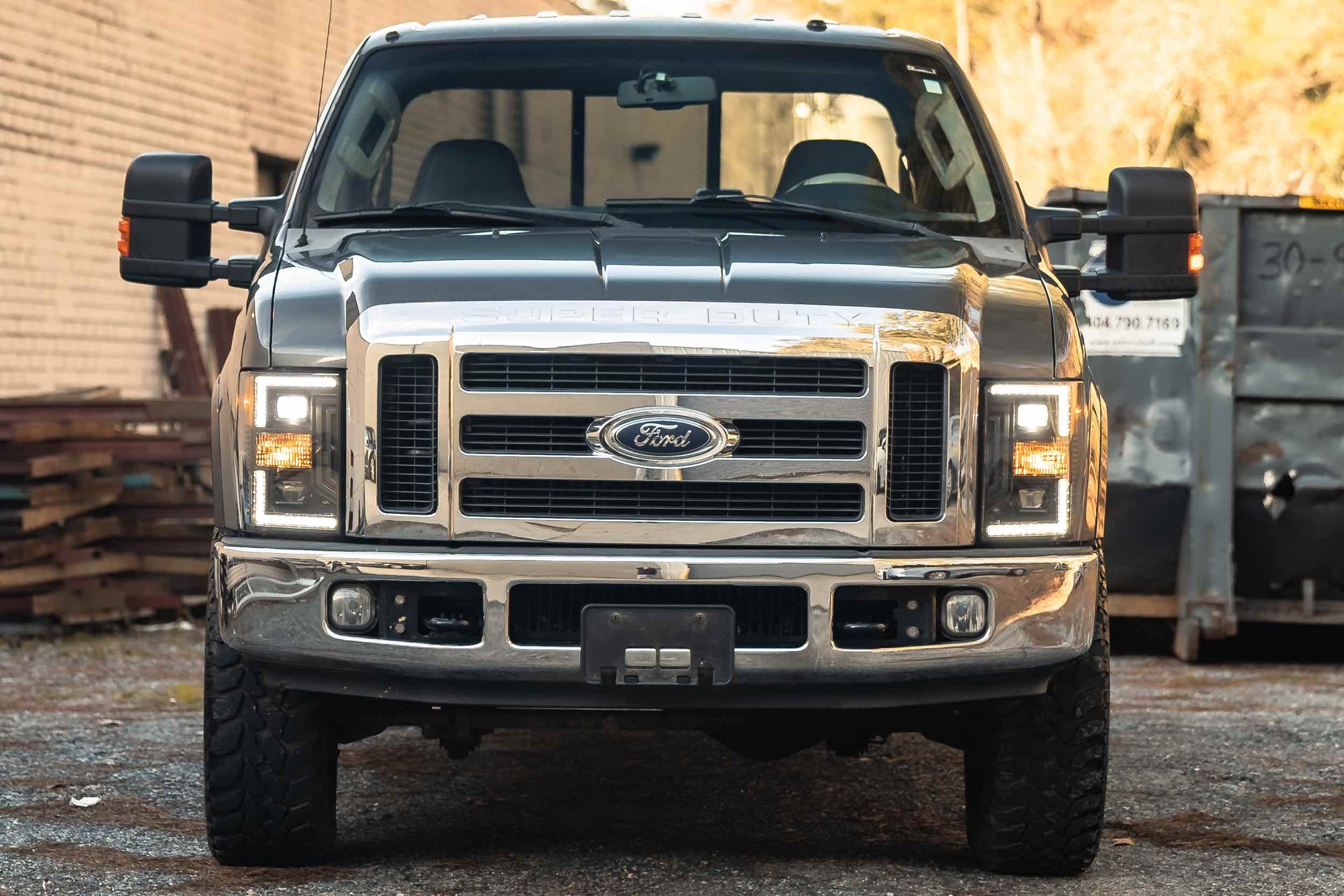 Morimoto XB LED Hybrid Headlights, Plug and Play Headlight Housing Upgrade for Ford Super Duty (08-10)