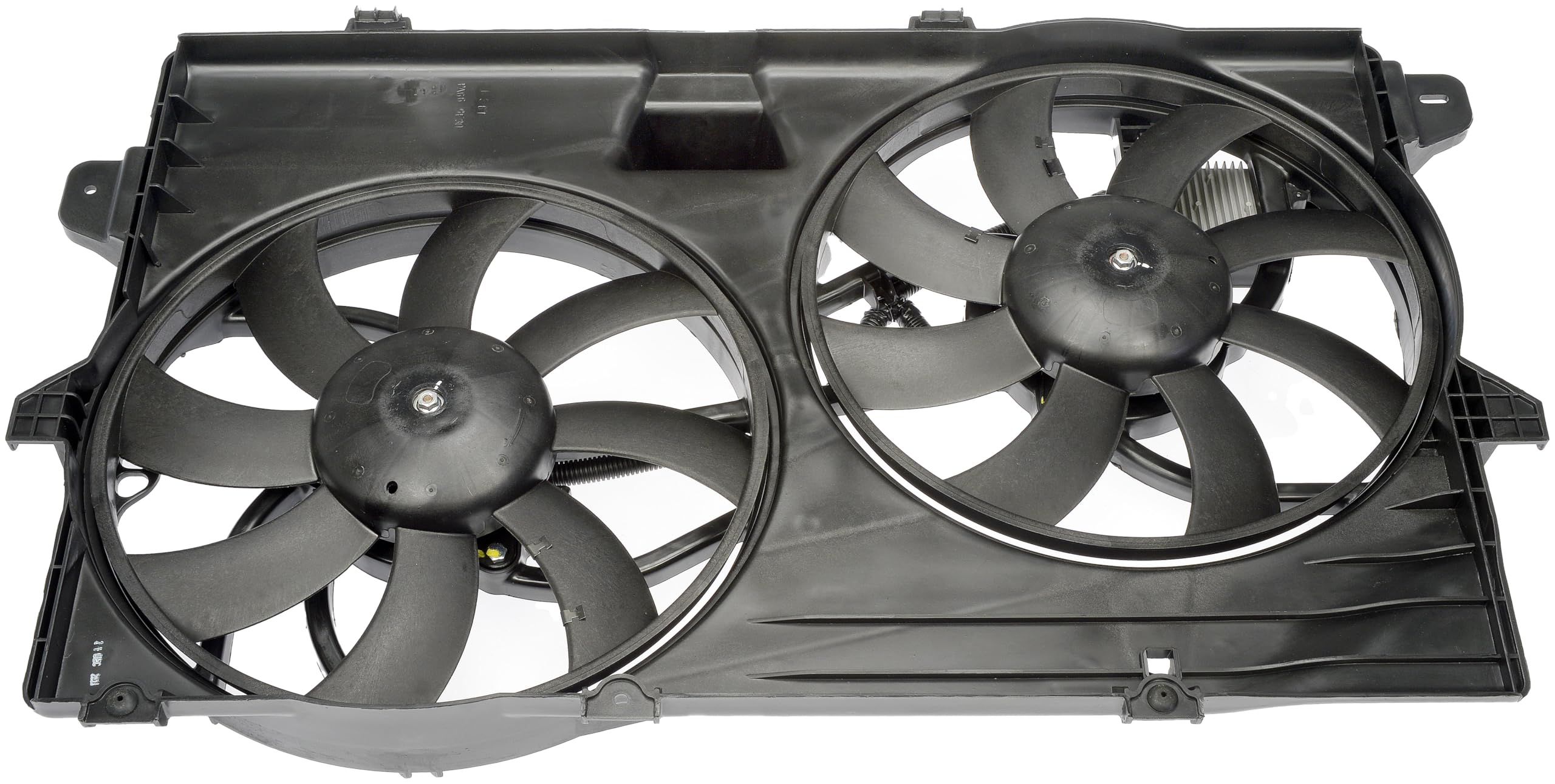 Dorman Patented 621-392 Dual Fan Assembly with Controller Compatible with Select Ford / Lincoln Models