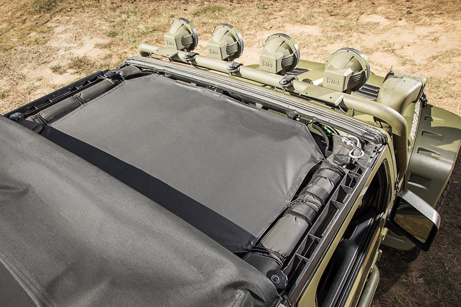 Total Eclipse Shade, Soft Top | Rugged Ridge | 13579.15 | Fits 2007-2018 Jeep Wrangler JK