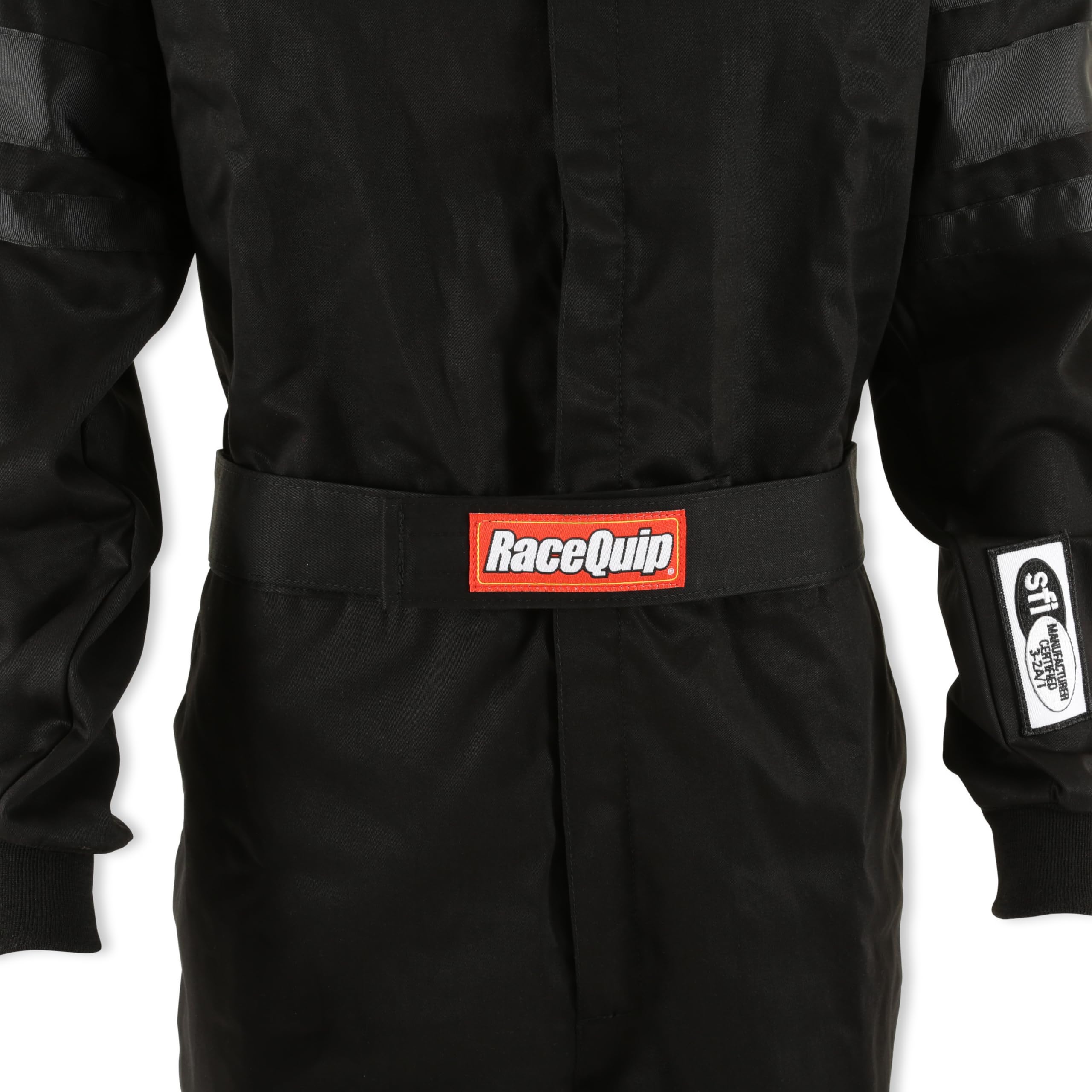 110008RQP RaceQuip® 110 Series 1-Pc Driving Suit - SFI 3.2A/1 - 3XL - Black