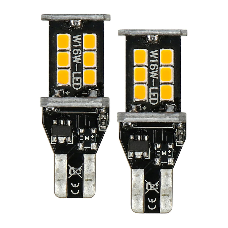 Heise T15 Integrated Internal Canbus System Amber Replacement Bulb