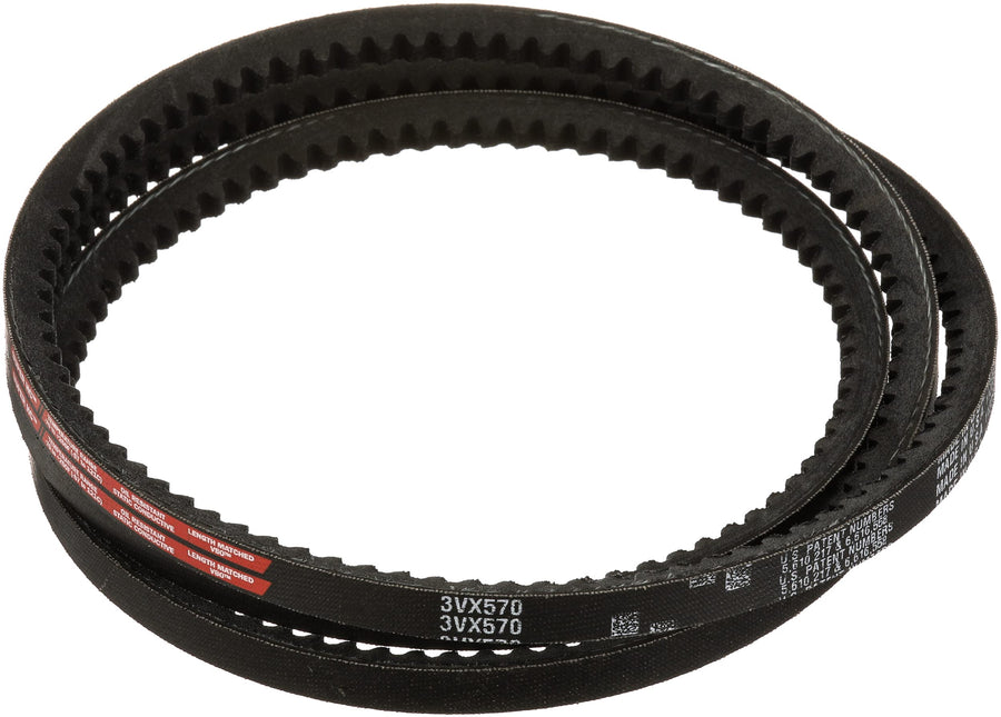 3VX570 Gates Super HC Narrow Section Molded Notch V-Belt