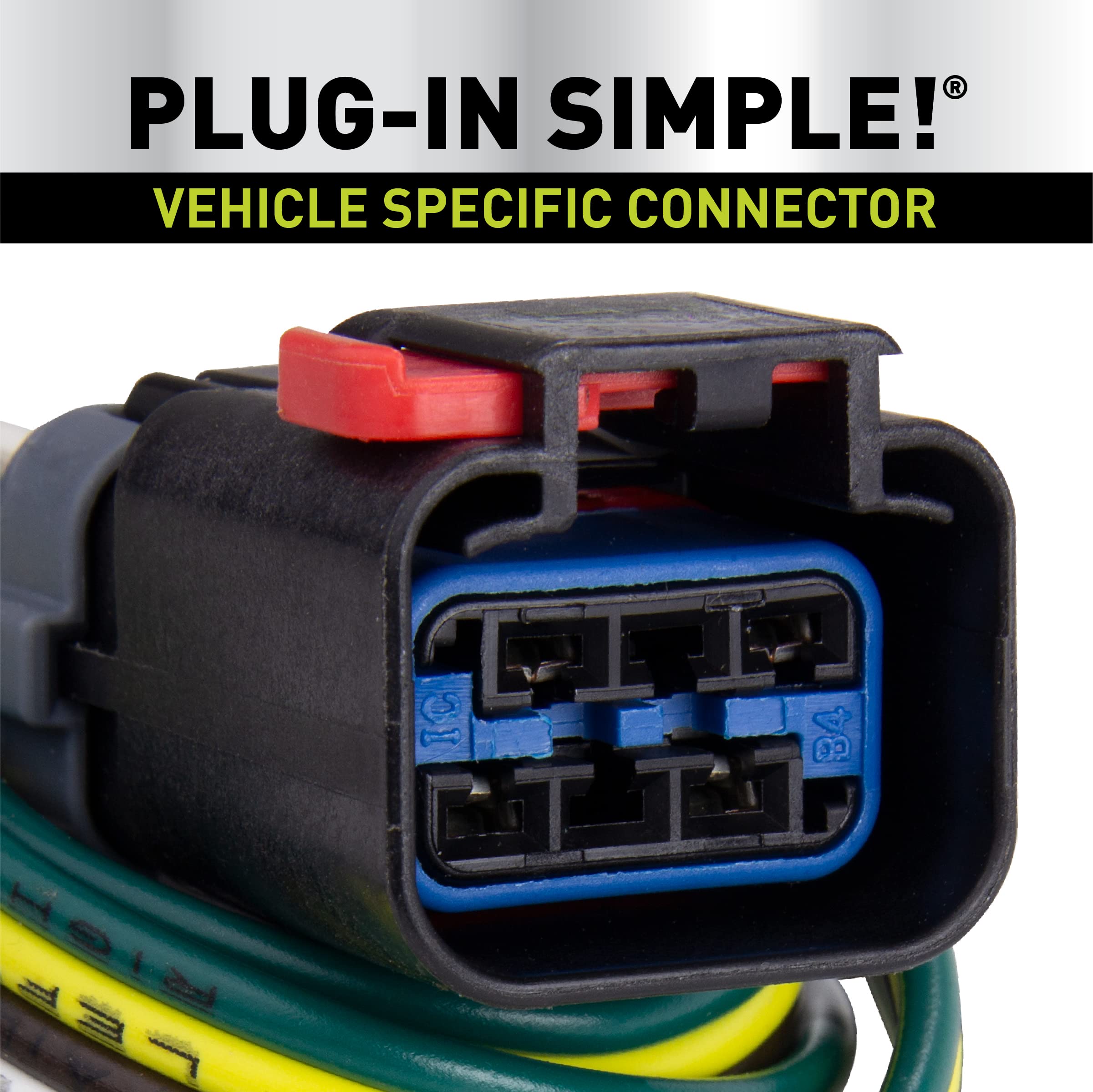 DODGE Vehicle Wiring Kit Hopkins 42315 Plug-In Simple, Compatible With 1999-2000 Dodge Ram Van