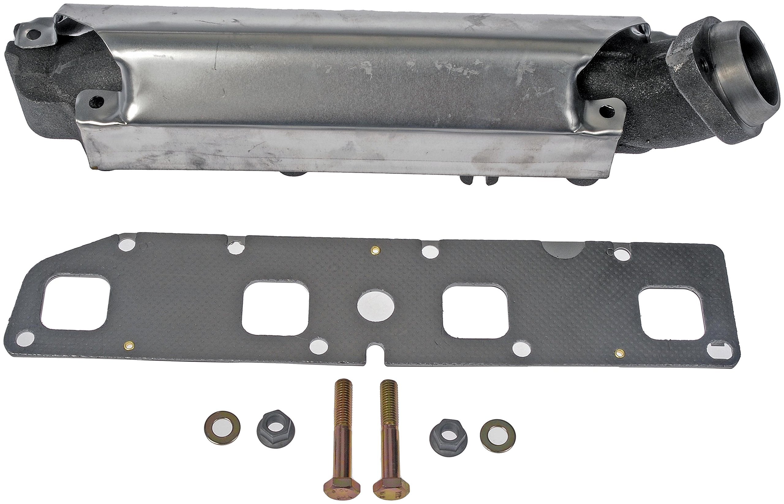 Dorman Patented 674-906 Driver Side Exhaust Manifold Kit - Includes Required Gaskets and Hardware Compatible with Select Dodge Models