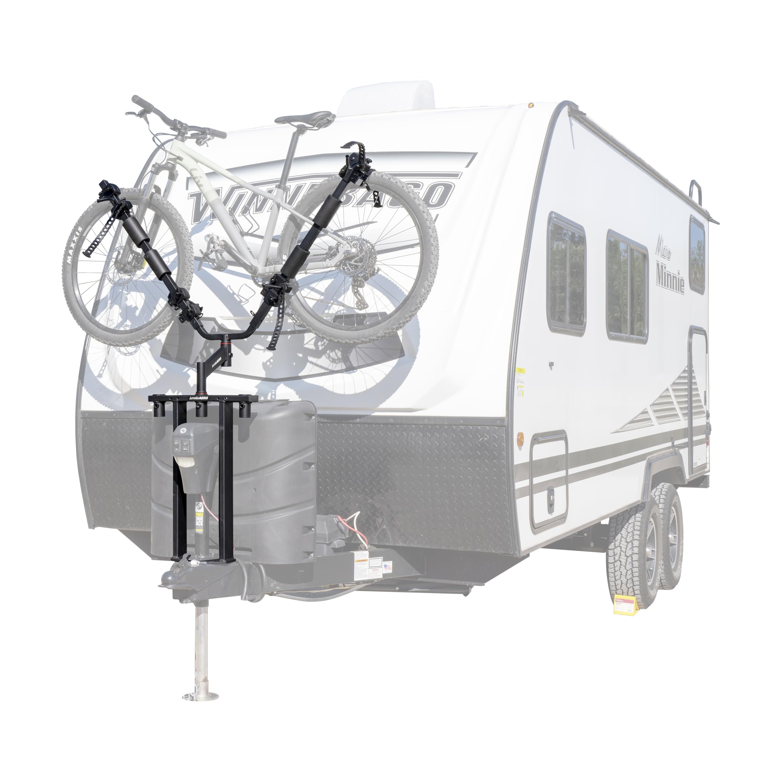 Jack-IT® PRO Let’s Go Aero Two Bike TwinSpin Expandable Carrier (Model B02318)