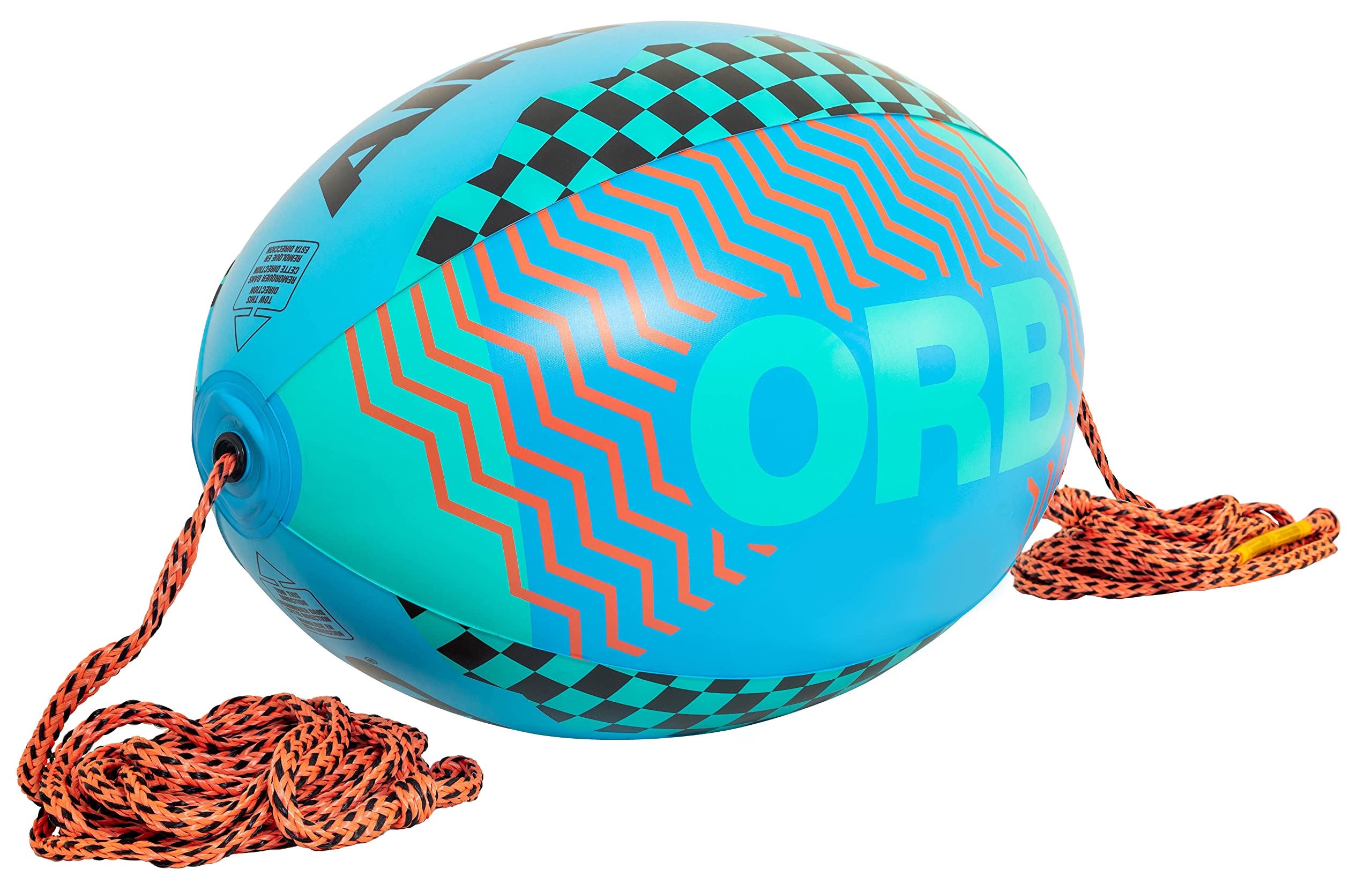 Towable Tube Rope Airhead Orb Performance Ball, Blue