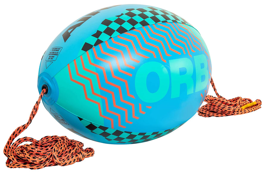 Towable Tube Rope Airhead Orb Performance Ball, Blue
