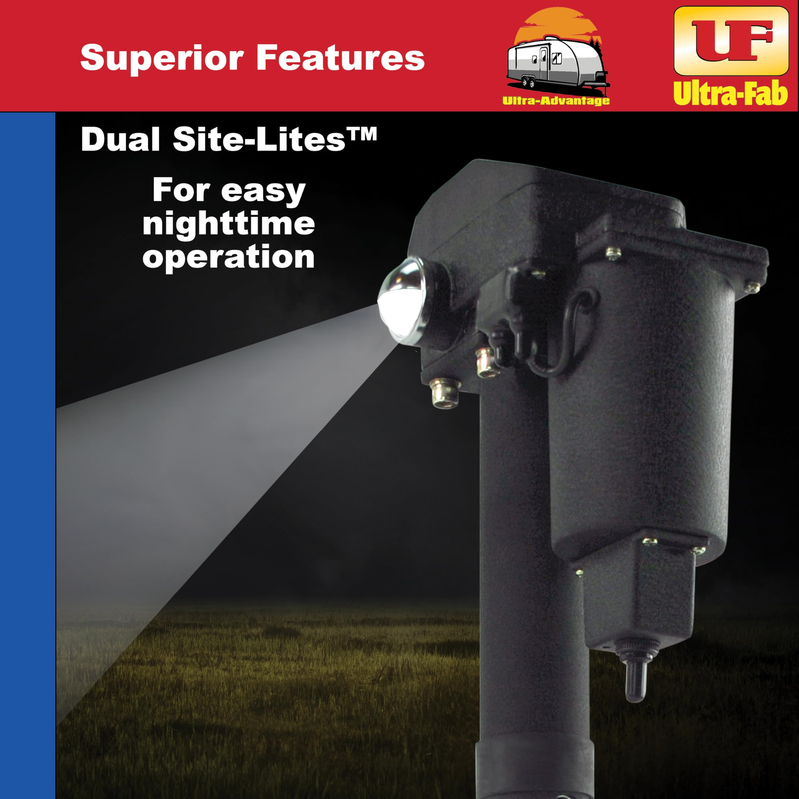 Ultra Series Tongue Jack (3500 lb Capacity, 7-Way) (38-944037)