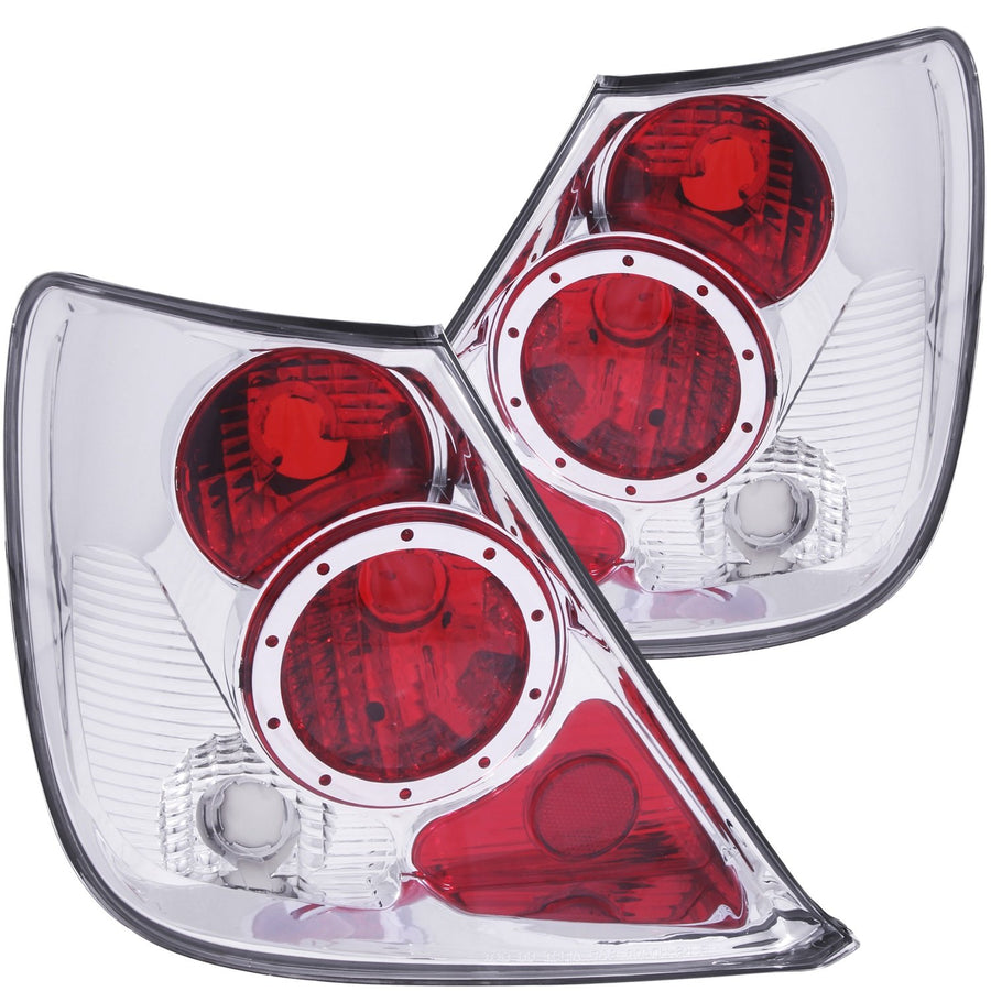 Honda Civic Anzo USA 221049 Chrome Tail Light Assembly - (Sold in Pairs)