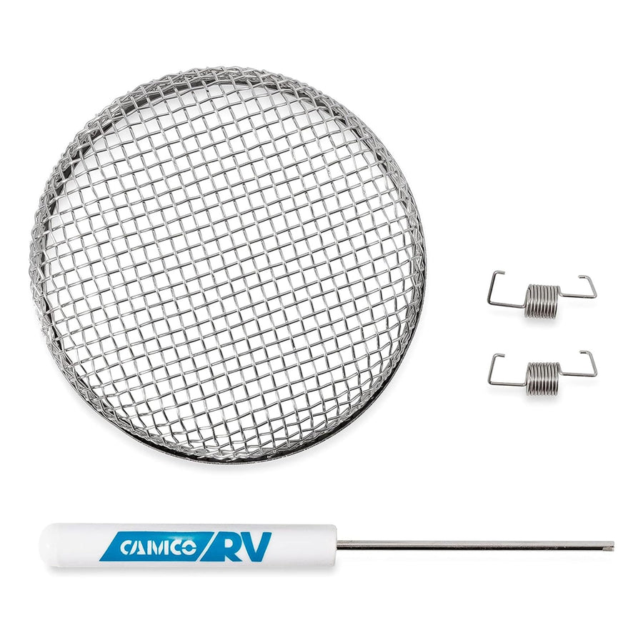 Camco Insect Flying Screen for 2004 Atwood - Keep Your RV Furnace Safe from Insects & Rodents - Heavy Duty Stainless Steel Construction - RV Furnace Vent Cover with 3.6" Diameter (42144)