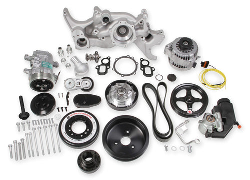20-200 Holley Premium Mid-Mount Complete Accessory System for LT Engines