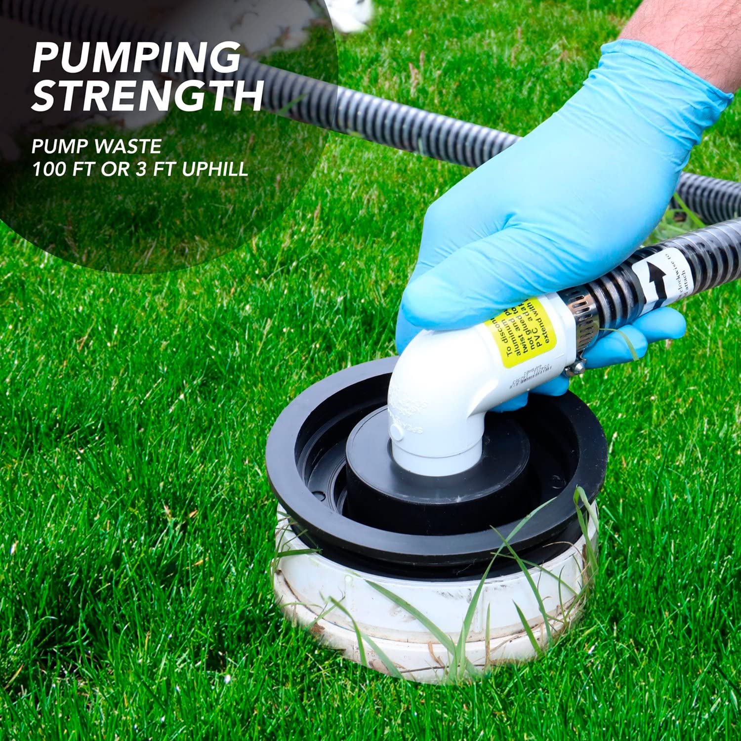 RV SewerSolution Valterra Drainage Kit with 10' Hose and Accessories