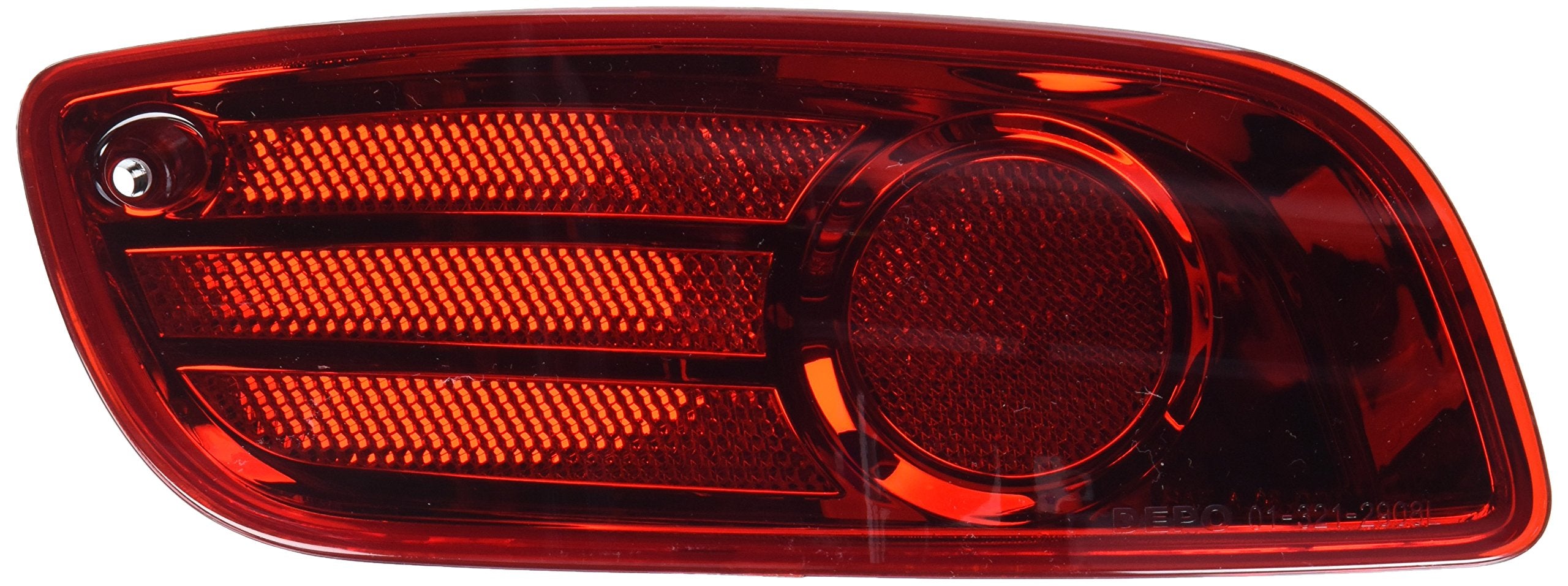 Reflector Depo 321-2908L-US (HYUNDAI SANTA FE 07-09 REAR DRIVER SIDE)