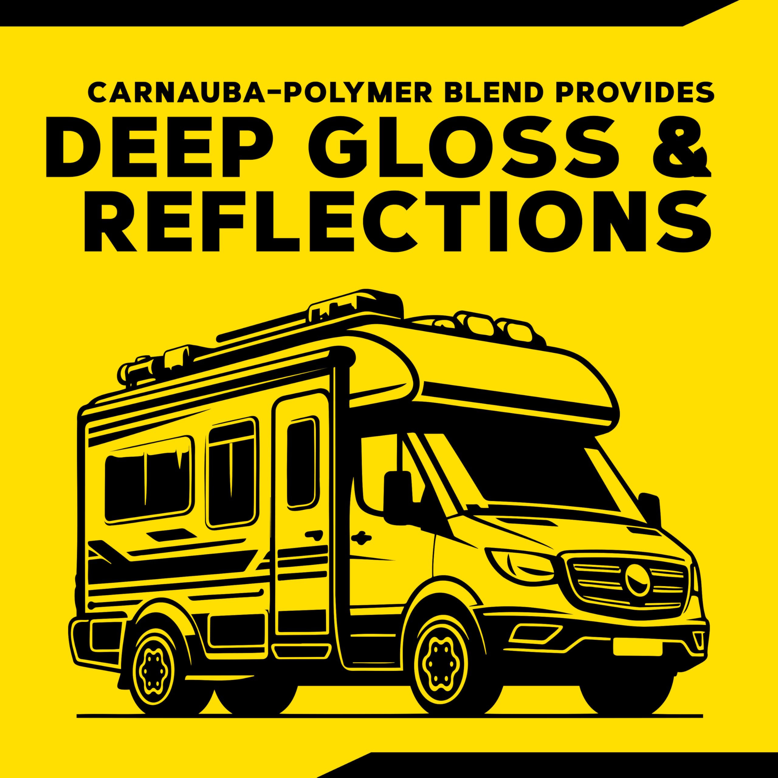 Marine/RV Meguiar's M5616 Pure Wax Carnauba Blend, Long-Lasting Liquid Wax for Protecting Gel Coat, Fiberglass, and Painted Marine/RV Finishes, 16 Oz Bottle