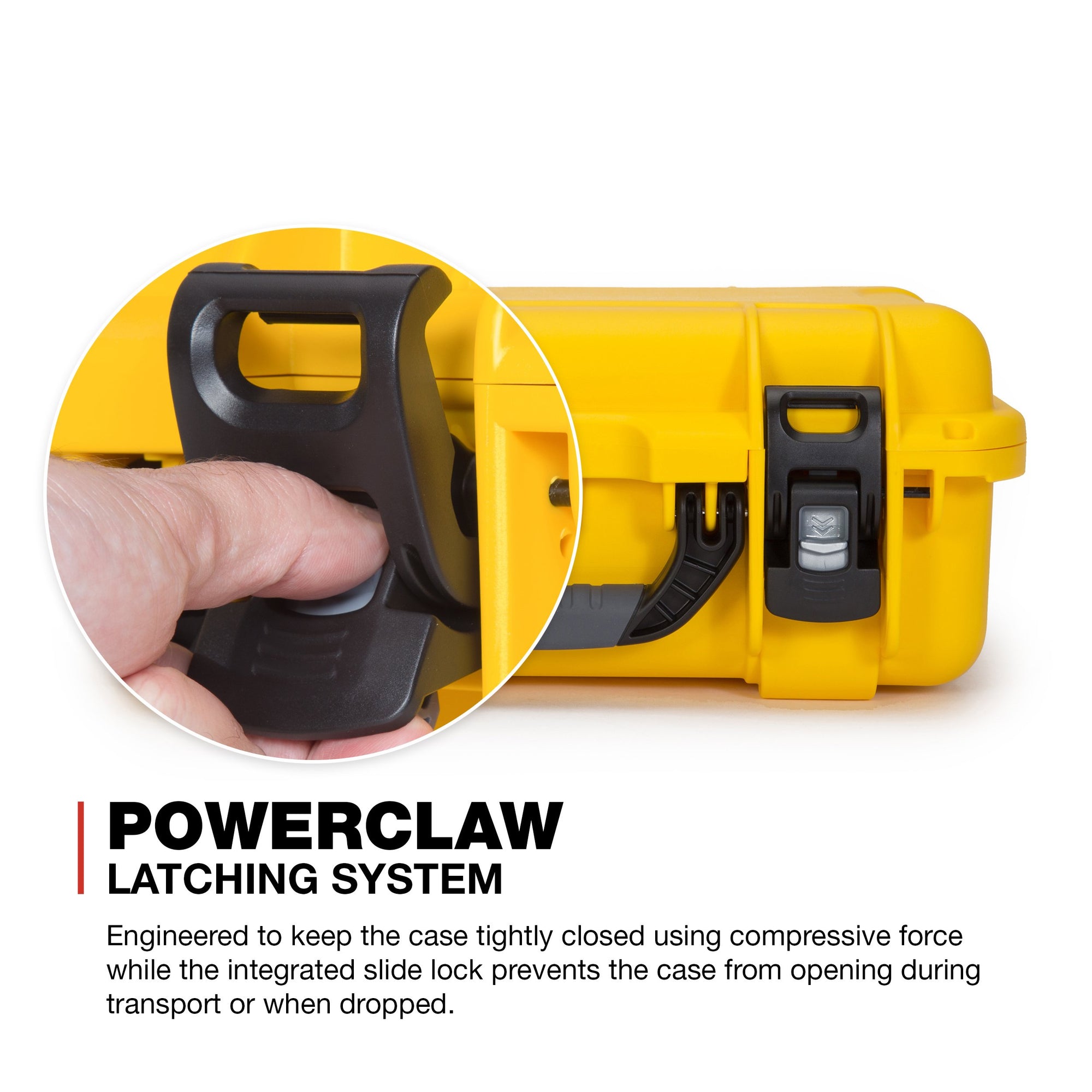 Nanuk Case for DJI Mavic w/foam insert 2PZ - Yellow 920-MAV2PZ4