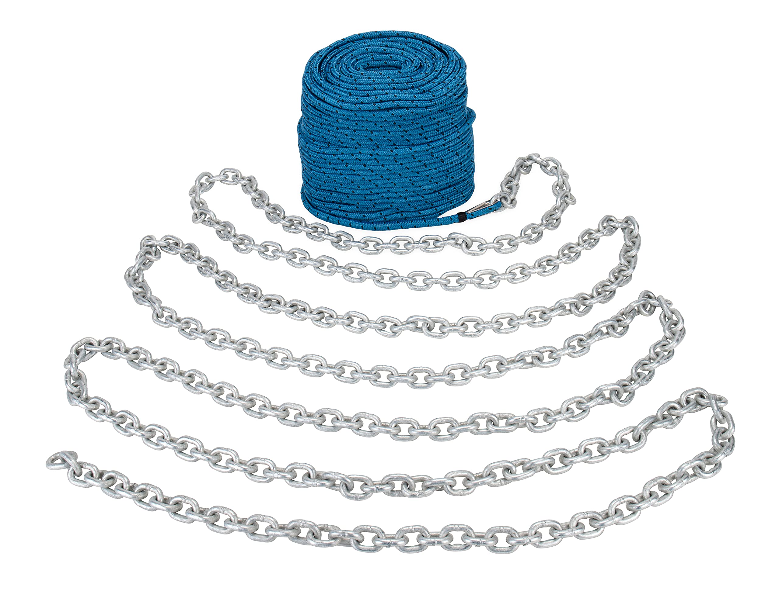 300/20 Anchor Rode Trac Outdoors - 300 ft Rope with 20 ft Chain - Designed for Use with Trac Brand Electric Winches - Features a 2,900 lb. Break Strength (69084)