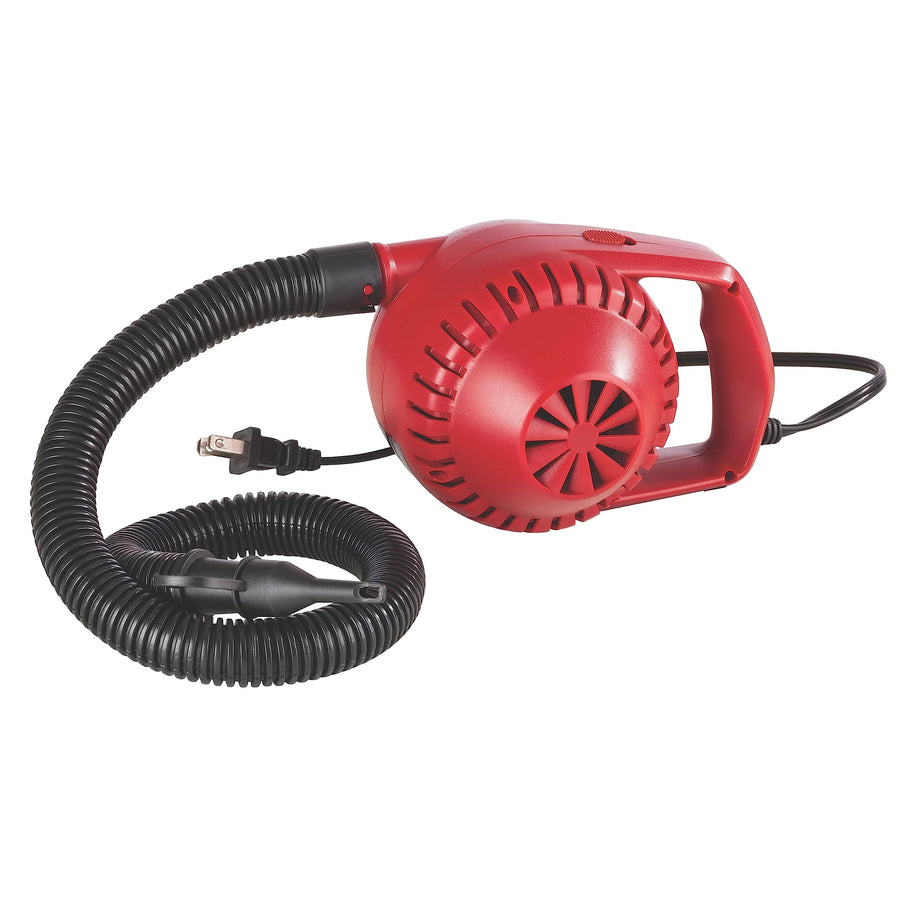 Coleman Electric Universal Air Pump, 120-Volt, Inflates & Deflates, including Extension Hose, Boston & Pinch Valve Adapters, Perfect for Airbeds, Inflatables, Sports Equipments, and Party Decors
