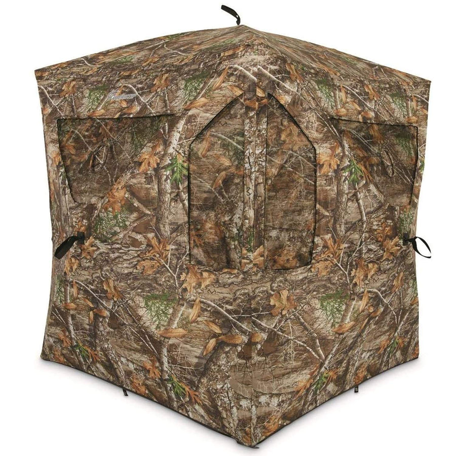 Brickhouse Ameristep Hunting Blind | 3-Person Ground Blind in Mossy Oak Break-Up Country, One Size