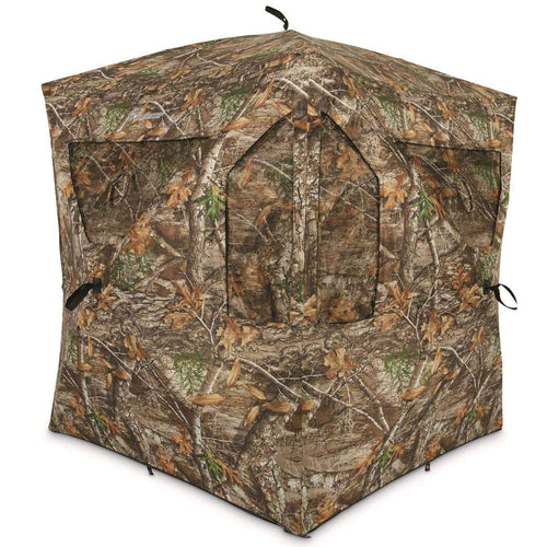 Brickhouse Ameristep Hunting Blind | 3-Person Ground Blind in Mossy Oak Break-Up Country, One Size