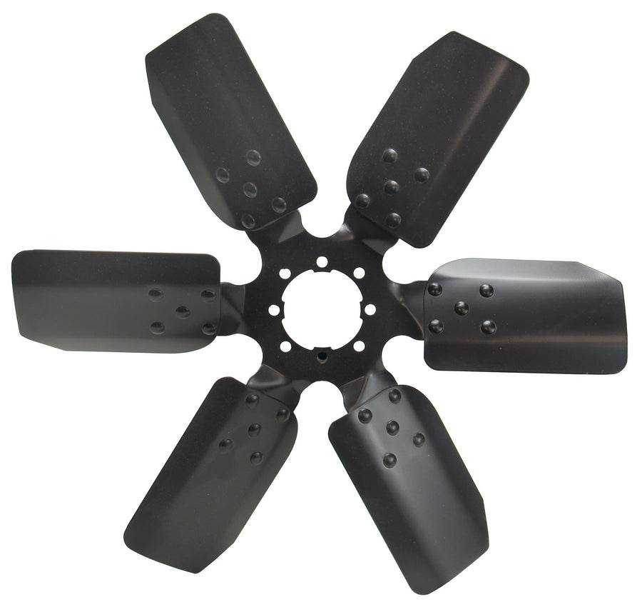 Heavy Duty Derale 17119 Fan Blade Series 1000 19" Steel Clutch Fan Standard Rotation