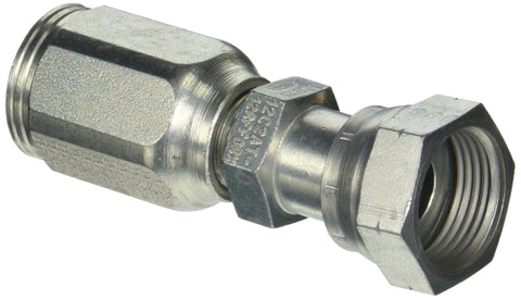 Gates Field Attachable Type T 12C2AT-12RFFORX for G2 Hose, 2 Wire, Female Flat-Face O-Ring Swivel, 3/4" ID