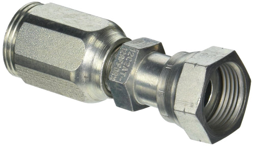 Gates Field Attachable Type T 12C2AT-12RFFORX for G2 Hose, 2 Wire, Female Flat-Face O-Ring Swivel, 3/4" ID