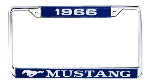 Scott Drake ACC-LPF-66 1966 Mustang Year Dated License Plate Frame
