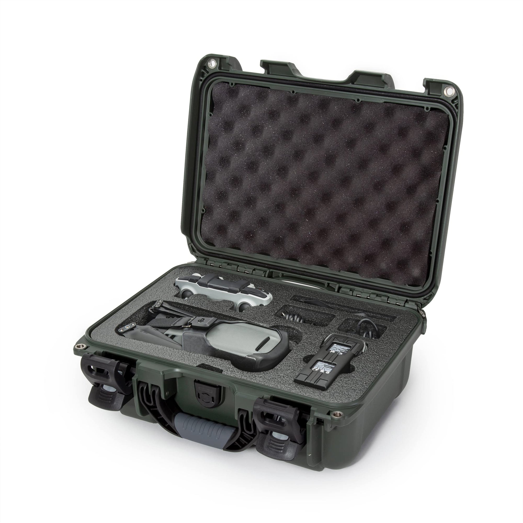 Waterproof Hard Case Nanuk 915 with Foam Insert for DJI Mavic 3 & Mavic 3 Classic - Olive