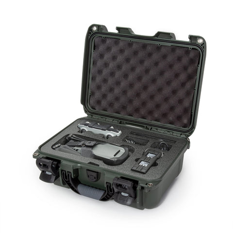 Waterproof Hard Case Nanuk 915 with Foam Insert for DJI Mavic 3 & Mavic 3 Classic - Olive