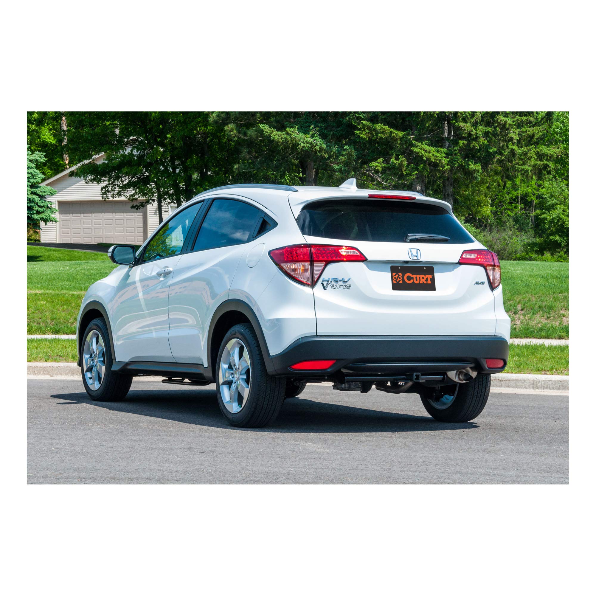 CURT Class 1 Trailer Hitch with Ball Mount, 1-1/4-In Receiver, Fits Honda HR-V Select