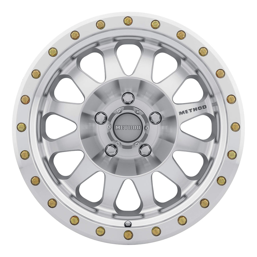 304 Method Race Wheels Double Standard Machined/Clear Coat 17x8.5" 5x5", 0mm offset 4.75" Backspace, MR30478550300