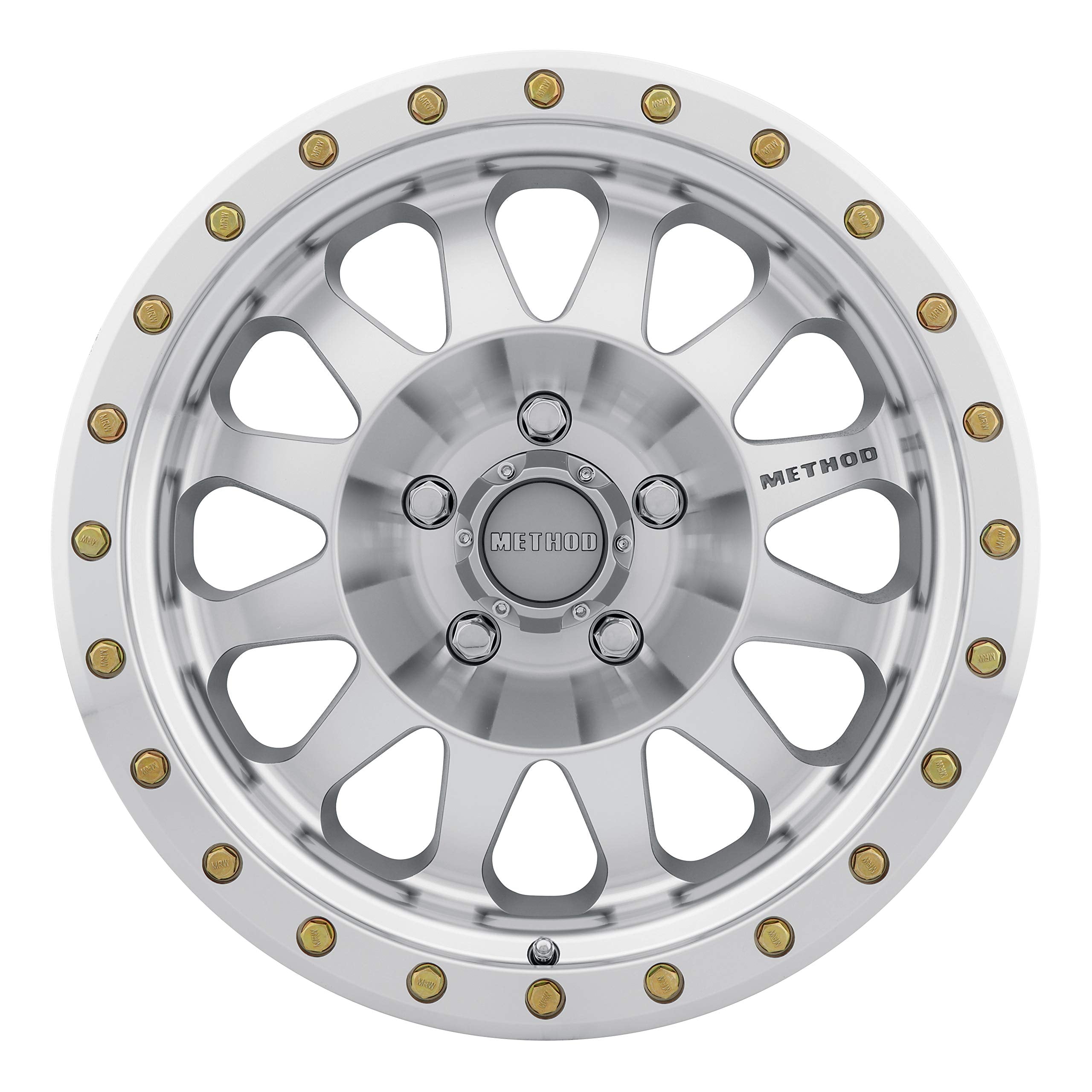 304 Method Race Wheels Double Standard Machined/Clear Coat 17x8.5" 5x5.5", 0mm offset 4.75" Backspace, MR30478555300