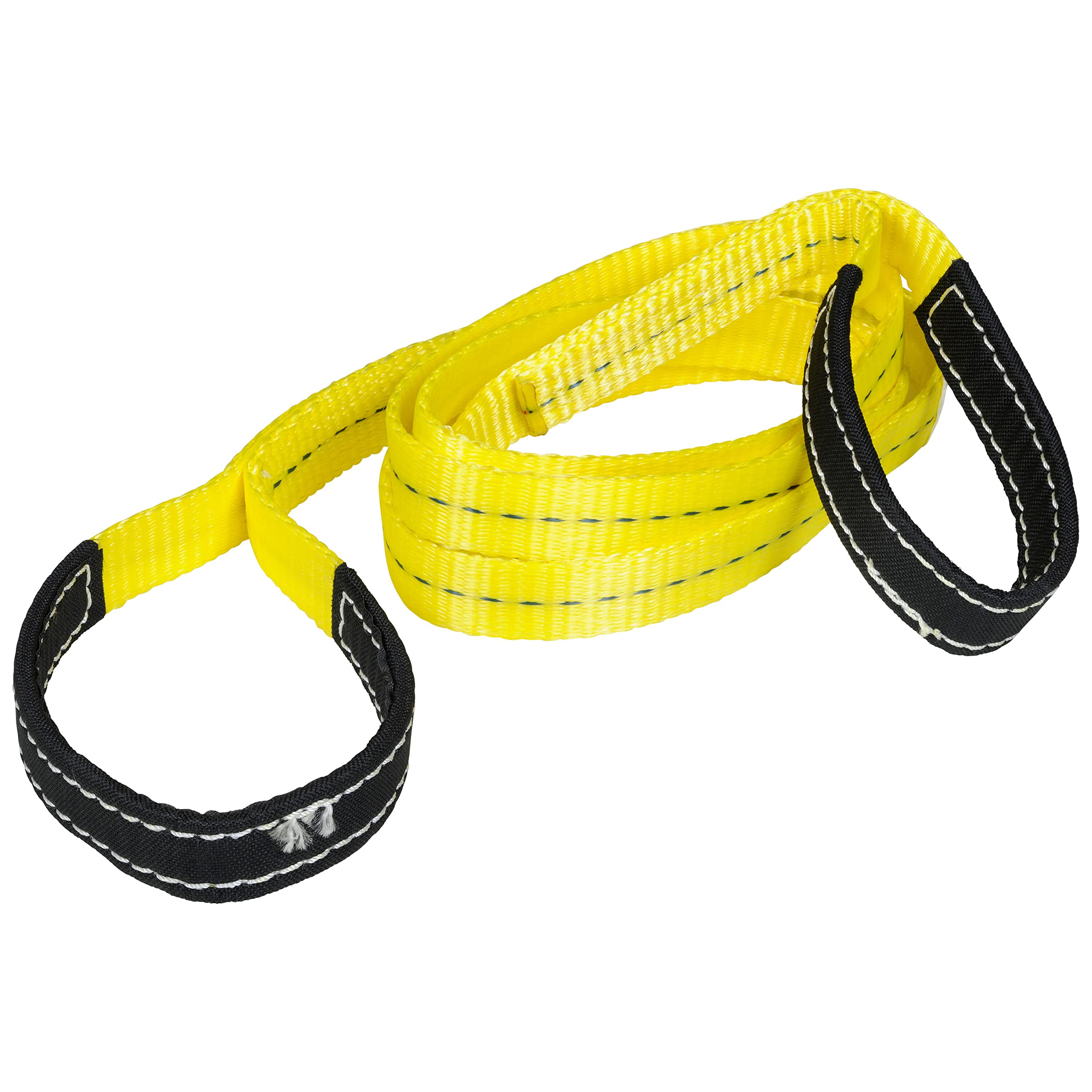 1" x 10’ Keeper Performance Engineered Cargo and Load Lift Sling with Flat Loops - Type 3, Class 7 Rated Cargo Sling