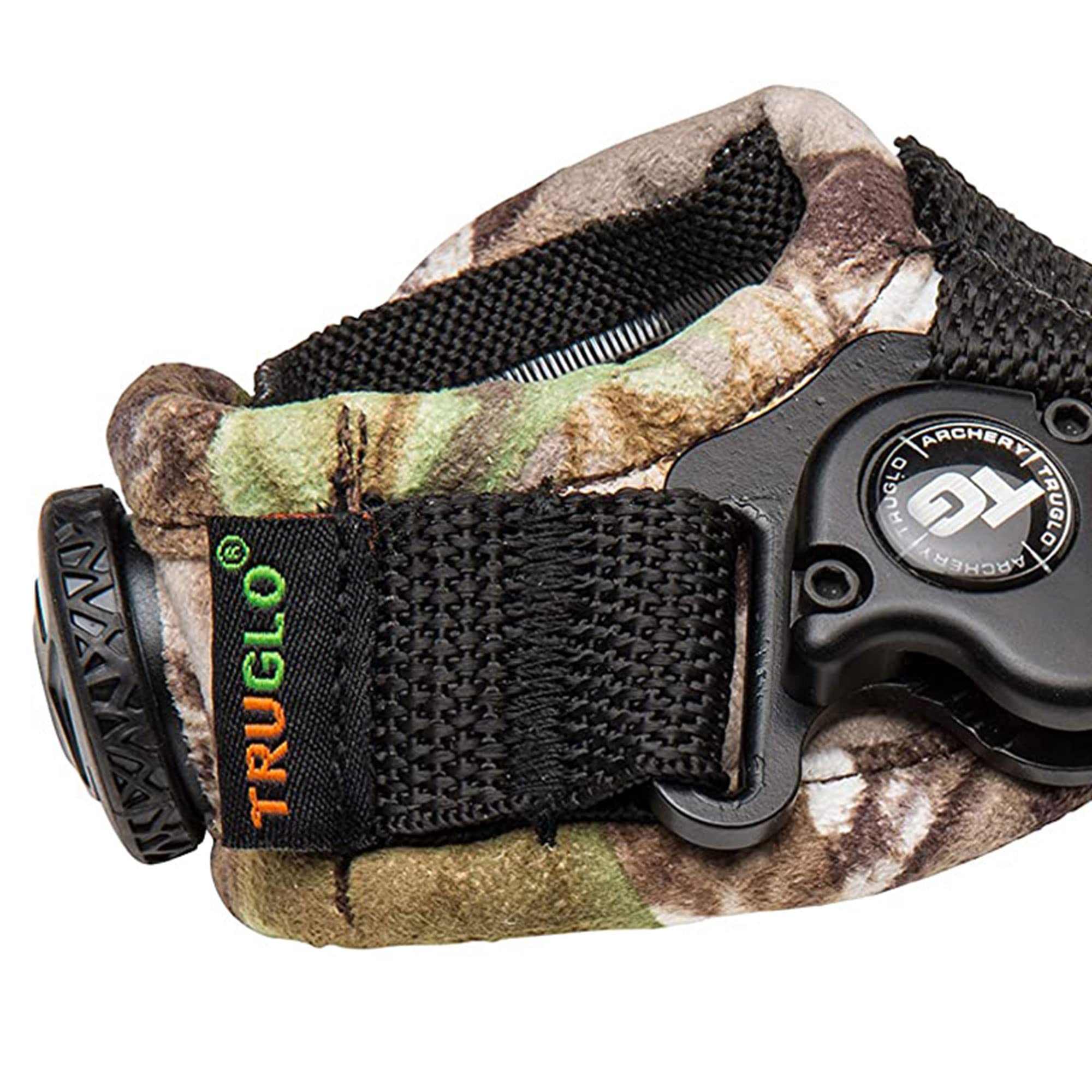 Ultra-Smooth TRUGLO DETONATOR Single Jaw Archery Release, Realtree APG Camo BOA Strap, Side-Lock Connection