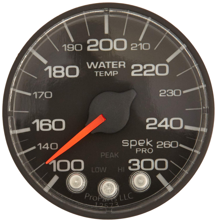 P346324 AUTO METER Spek-Pro Instrument Panel Water Temperature Gauge