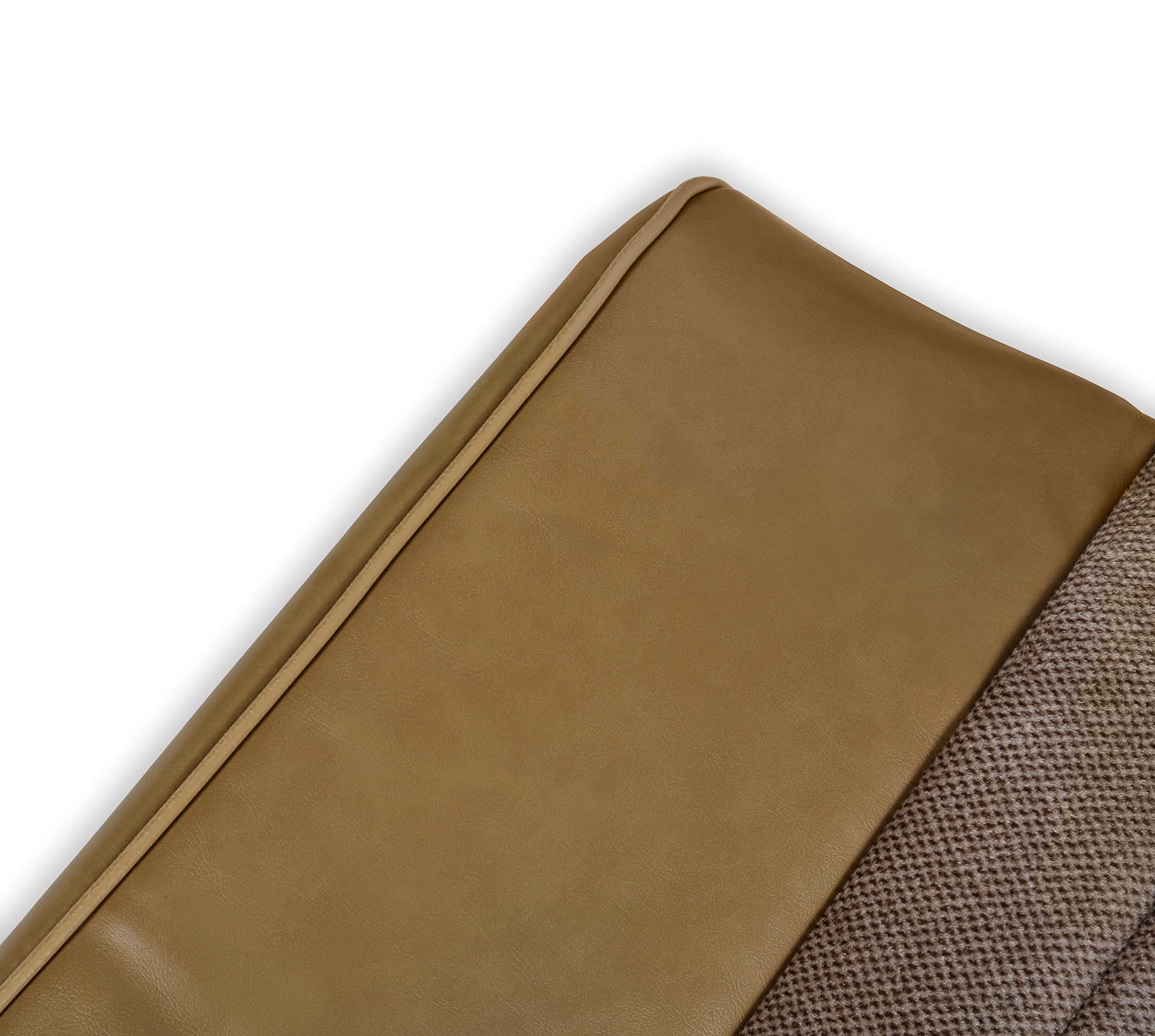 05-313 Brothers Trucks Seat Upholstery Standard Pleat Cloth/Vinyl Tan