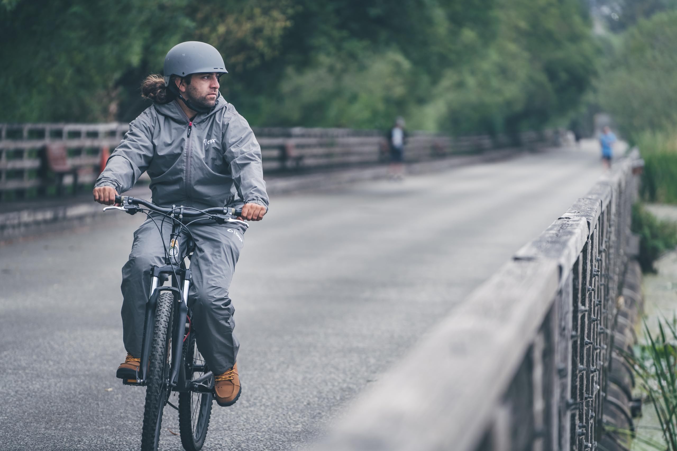 Men's Onyx Essentials Rain Pants, Grey