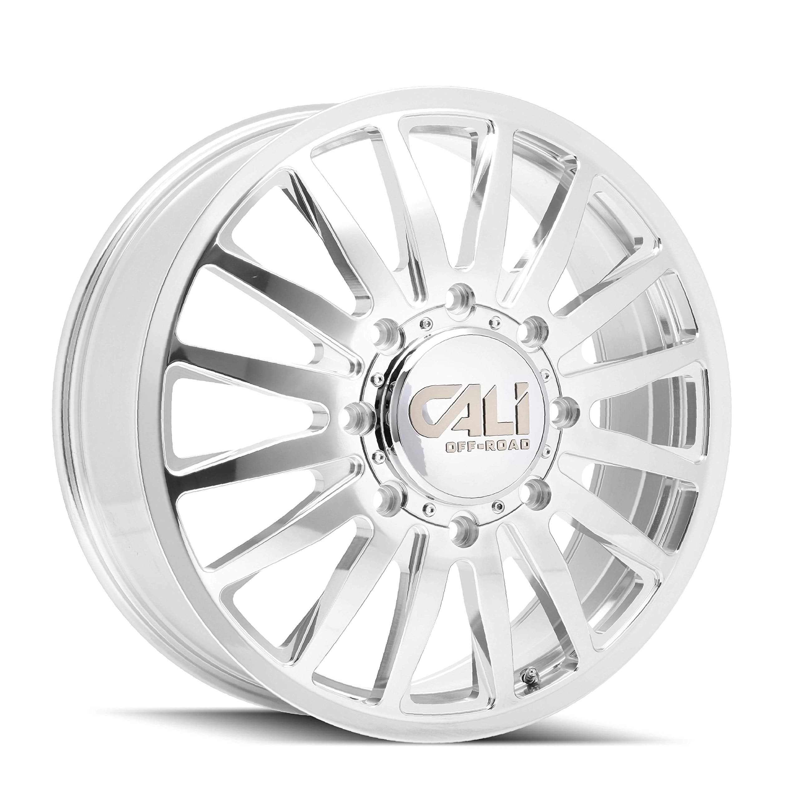 SUMMIT CALI OFF-ROAD DUALLY Gloss Black Wheel with Painted (20 x 8.25 inches /8 x 170 mm, 115 mm Offset)