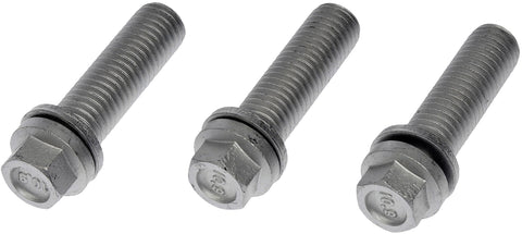 Dorman Front Wheel Hub Bolt 917-507 Compatible with Select Cadillac / Chevrolet / GMC Models, 3 Pack