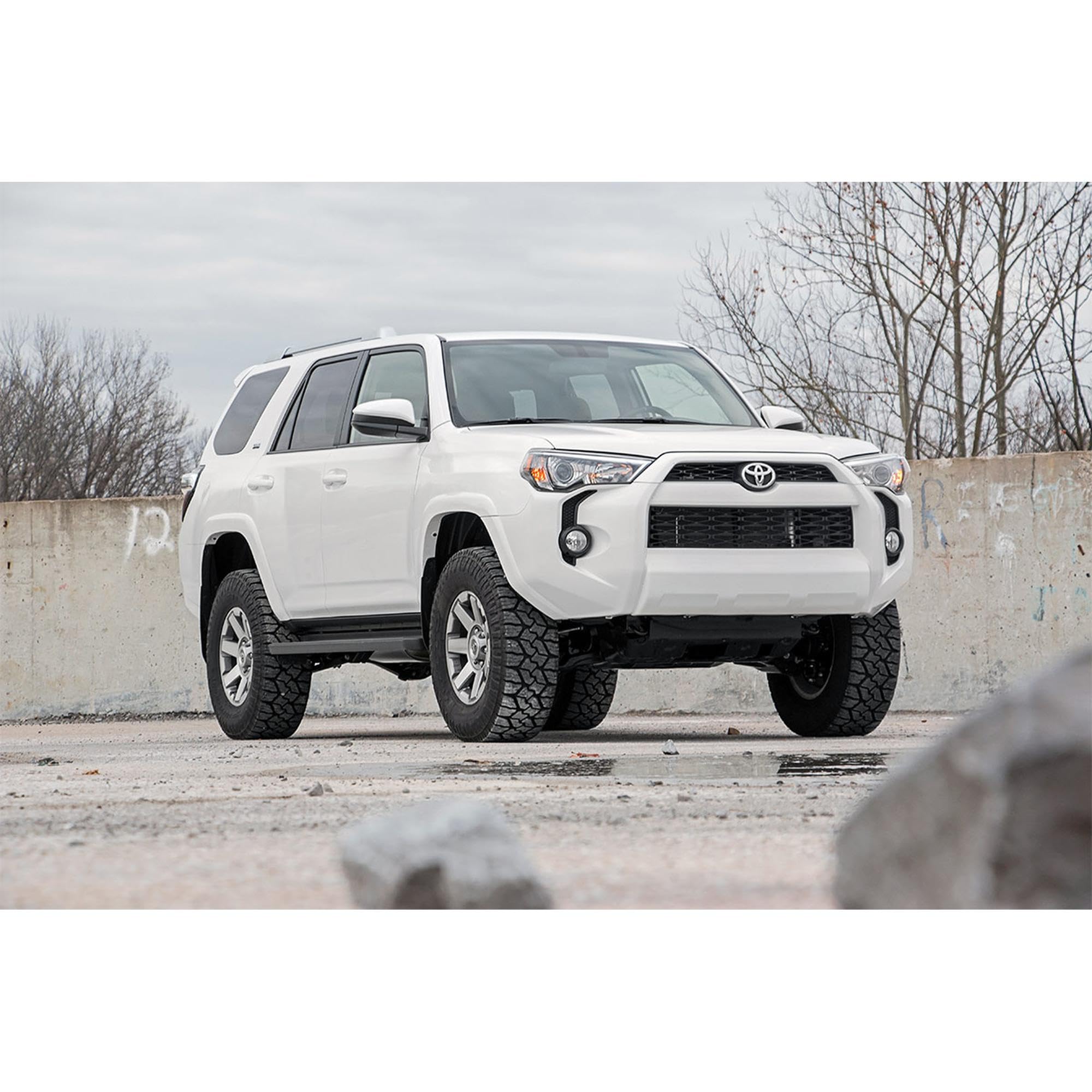 3 Inch Lift Kit Rough Country for Toyota 4Runner (2010-2024) - Includes Vertex Coilovers & V2 Rear Shocks, Aluminum CA