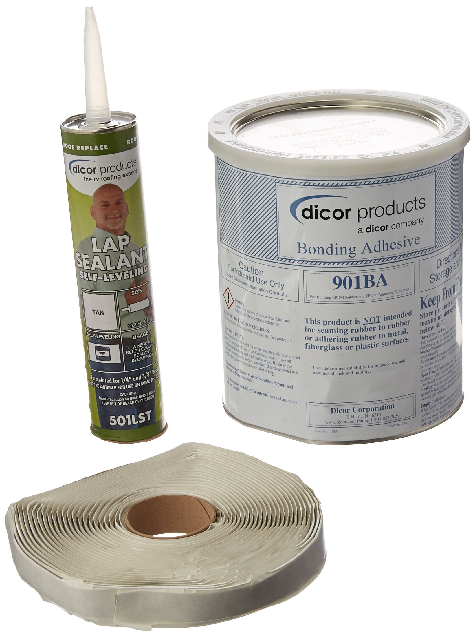RV Roof Dicor Installation Component Kit 401CK