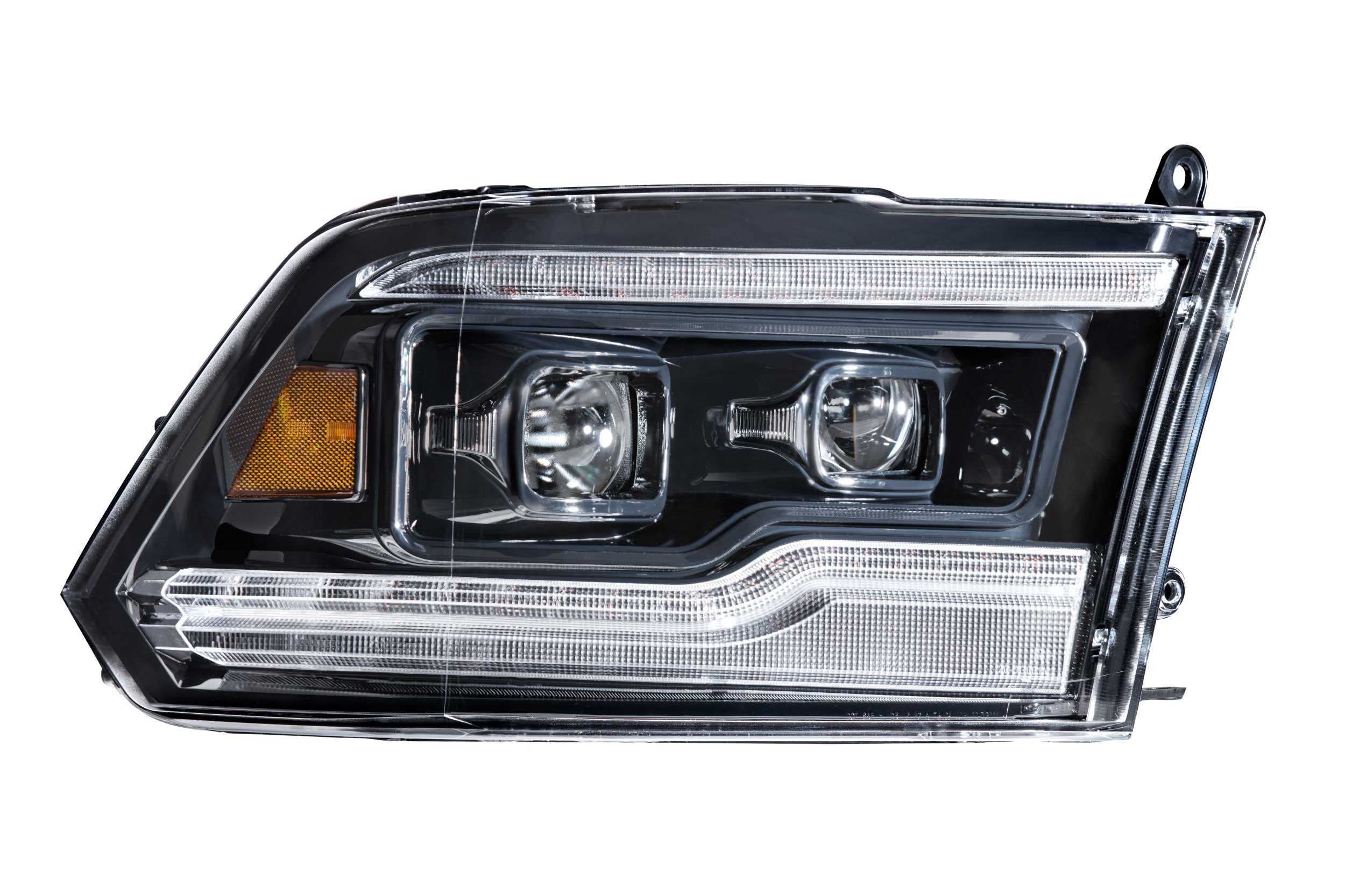 LF520-A-ASM Morimoto Lighting 2x (One Pair) Amber XB LED Headlights fits Dodge Ram 2500